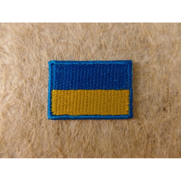 Mini écusson drapeau Ukraine