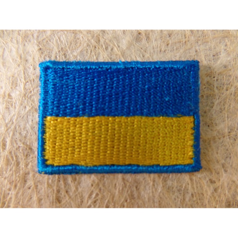 Mini écusson drapeau Ukraine