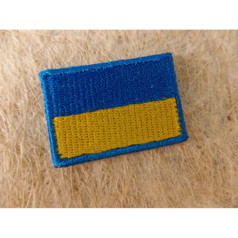 Mini écusson drapeau Ukraine