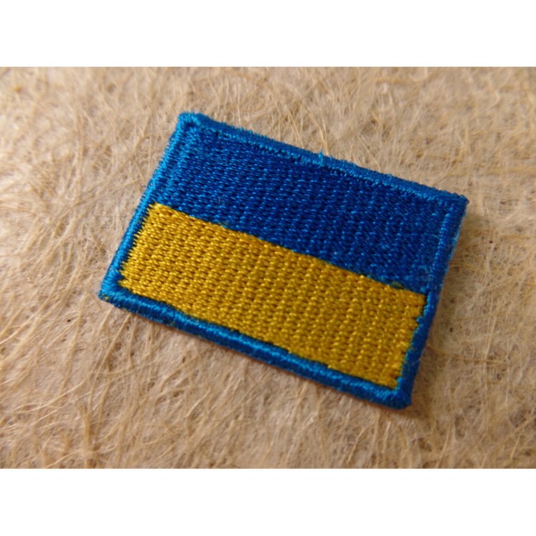 Mini écusson drapeau Ukraine