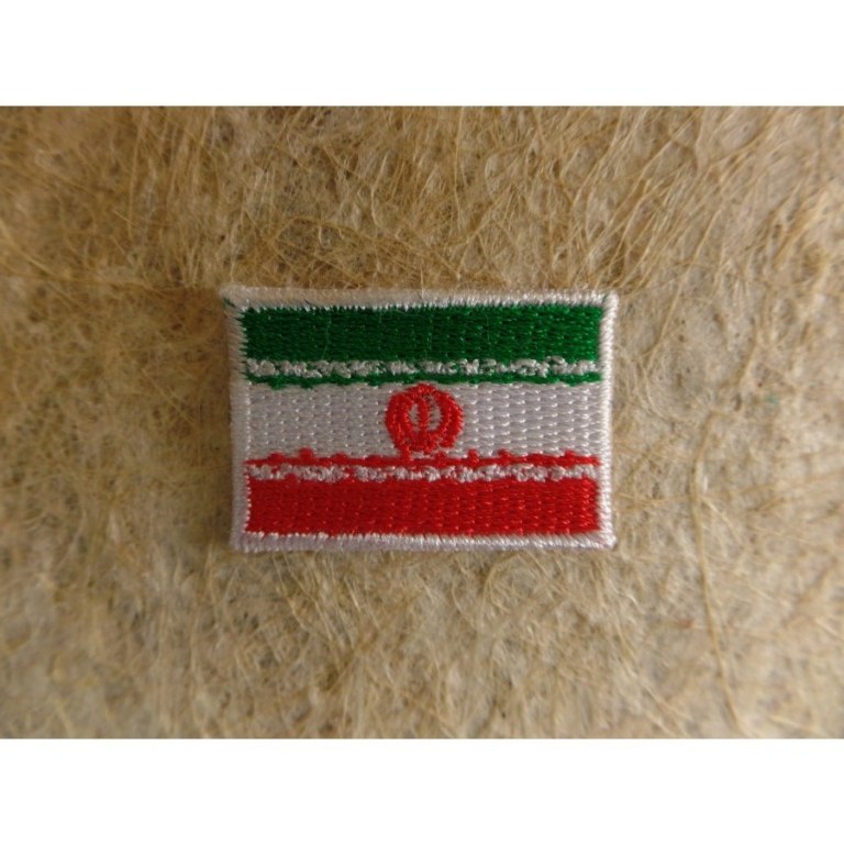 Mini écusson drapeau Iran