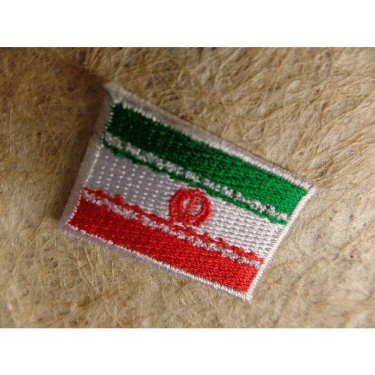 Mini écusson drapeau Iran