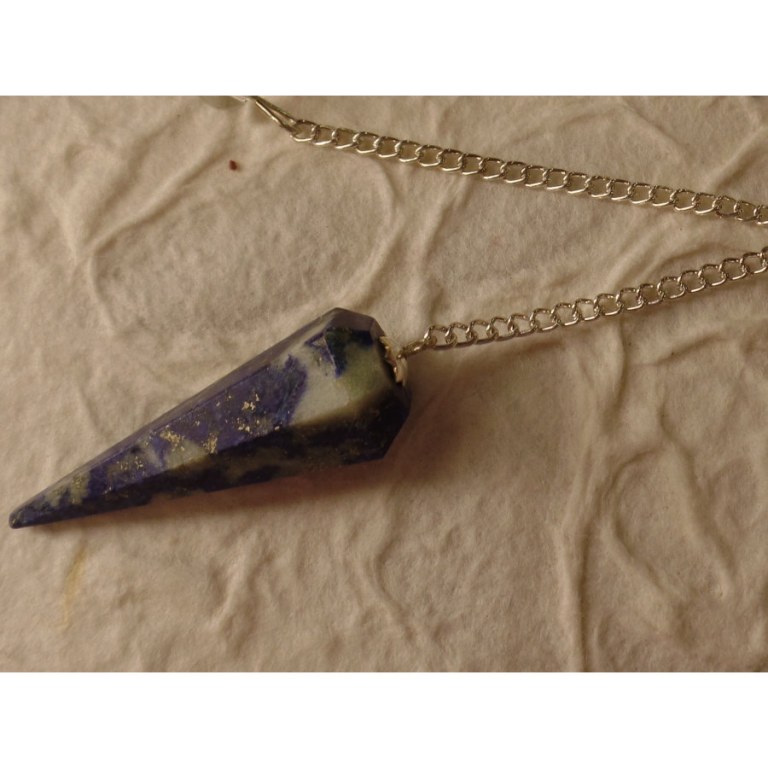 Pendule conique lapis lazuli
