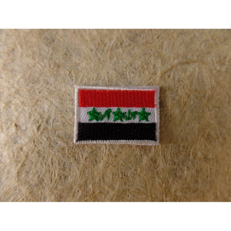 Mini écusson drapeau Irak