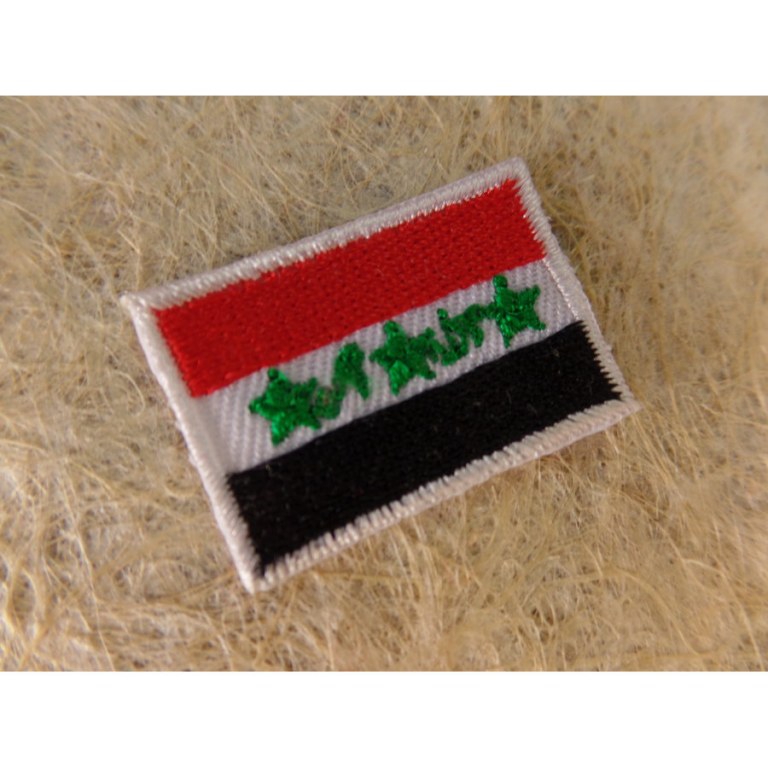 Mini écusson drapeau Irak