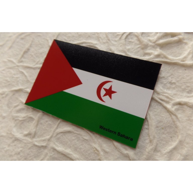 Aimant drapeau Sahara occidental