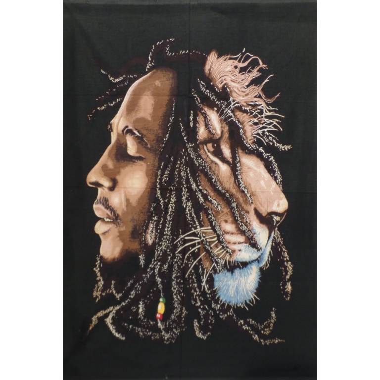 Petite tenture Bob Marley le lion