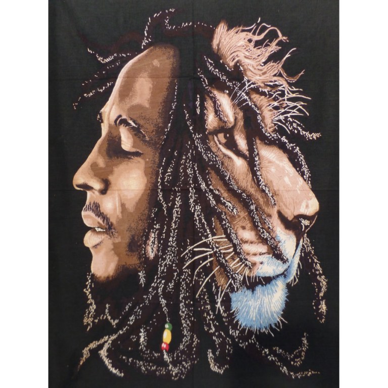Petite tenture Bob Marley le lion