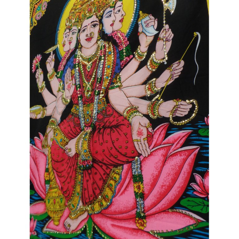 Petite tenture déesse Gayatri