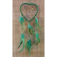 Attrape rêve love dream vert