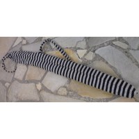 Housse didjeridoo rayée noir