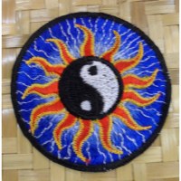 Patch soleil yin yang 