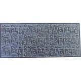 Ardoise gravée mantra