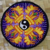 Patch yin yang vajra violet