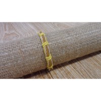 Bracelet ficelia jaune