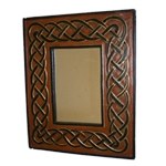 Miroir entrelacs tribal