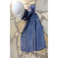 Foulard Isan soie grise