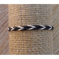 Bracelet Lastri noir et blanc