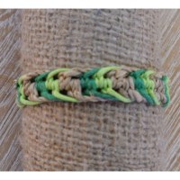 Bracelet sisalia vert