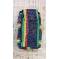 Pochette portable weaving africa rasta