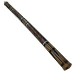 Bâton de pluie 120 cm peint et gravé
