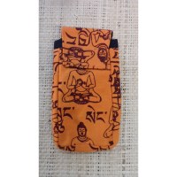 Housse smartphone  Bouddha orange
