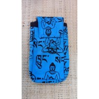 Housse smartphone Bouddha turquoise