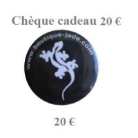 Chèque cadeau 20 €