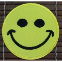 Patch Smiley jaune