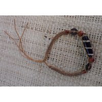 Bracelet marron  sapèques