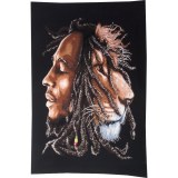 Tenture Bob Marley le lion