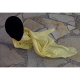 Foulard Dharamsala jaune pâle