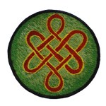 Patch noeud infini tibétain 