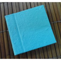 Mini carnet vert aqua