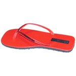 Tongs rouges