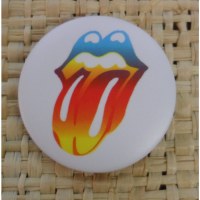 Badge Rolling stones pastel