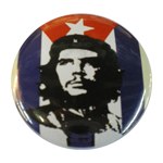Badge Che Guevara Drapeau Cubain