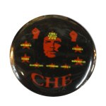 Badge Che Guevara étoiles rouges 