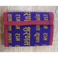 Portefeuille sanscrit violet