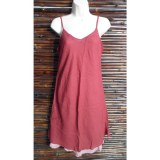 Robe d'été bordeaux