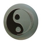Badge Yin Yang ombre