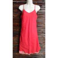 Robe longue d'été rouge