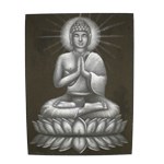 Tableau Bouddha méditation