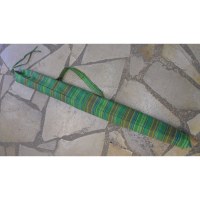 Housse 150 didgeridoo rayée pomme