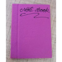 Carnet papier naturel fuschia