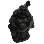 Bouddha portant son sac en résine