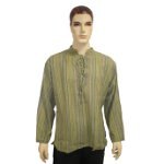 Chemise lacet tilleul