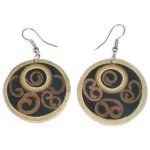 Boucles d'oreilles rondes Eperlan