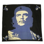 Tenture Che Guevara bleue