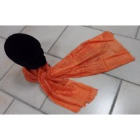 Foulard Bénarès orange